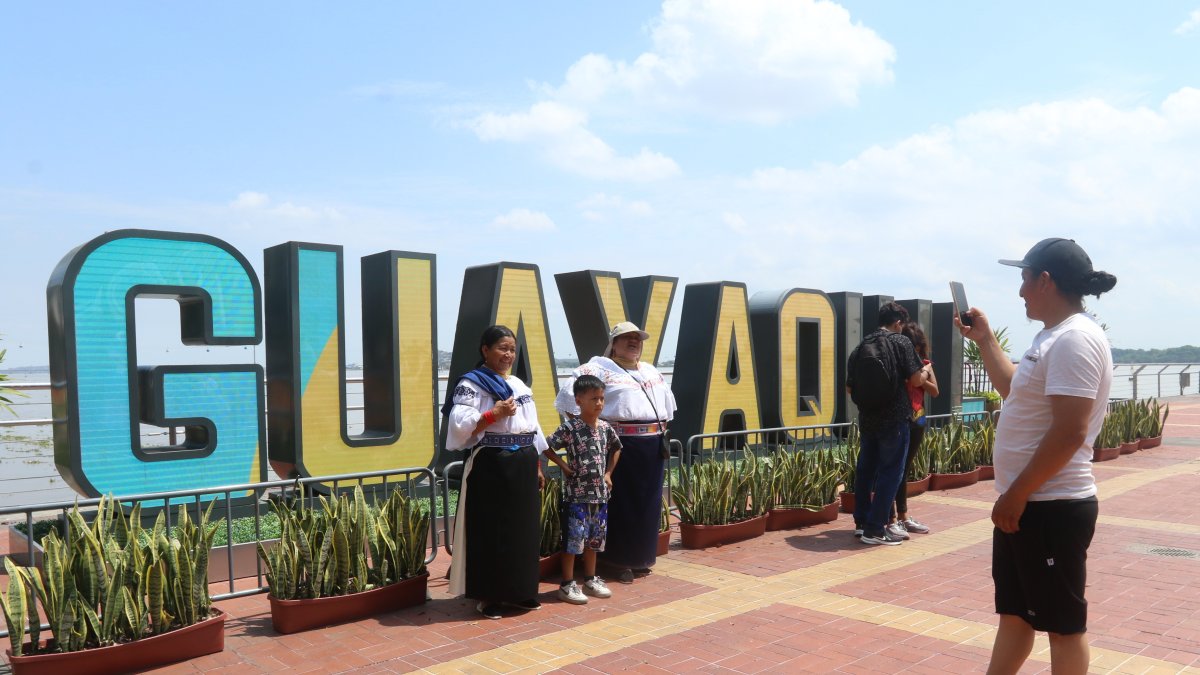 Turismo. El malecón 2000 es una de las zonas de mayor turismo en Guayaquil