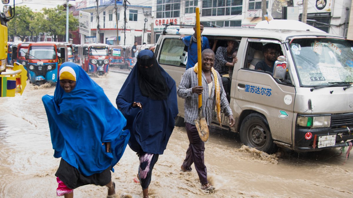 Las precipitaciones han golpeado a gran parte de Somalia, incluyendo los estados sureños de Jubaland (en los alrededores del río Juba), Suroeste y Hirshabelle.
