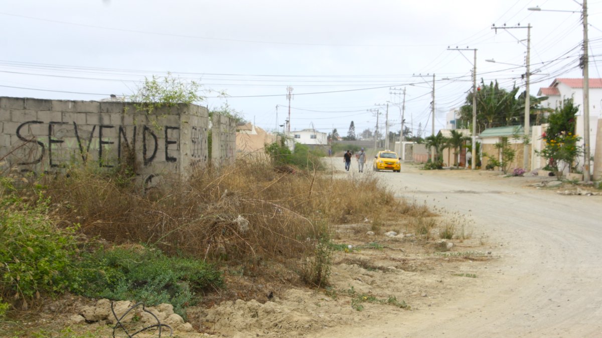 En el lugar existen muchos solares abandonados y llenos de maleza.