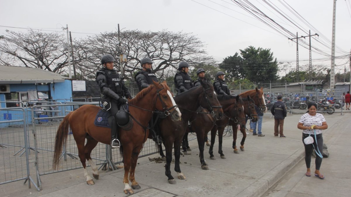 Este era el ambiente en la Penitenciaría un día después de los disturbios.
