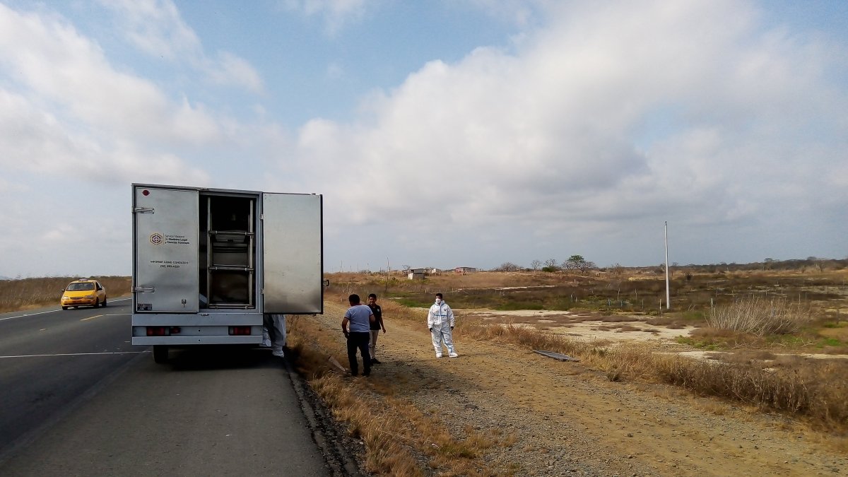 En las vias de entrada a Playas, desde Guayaquil y Posorja, se han encontrado cadáveres y también se han cometido asesinatos.