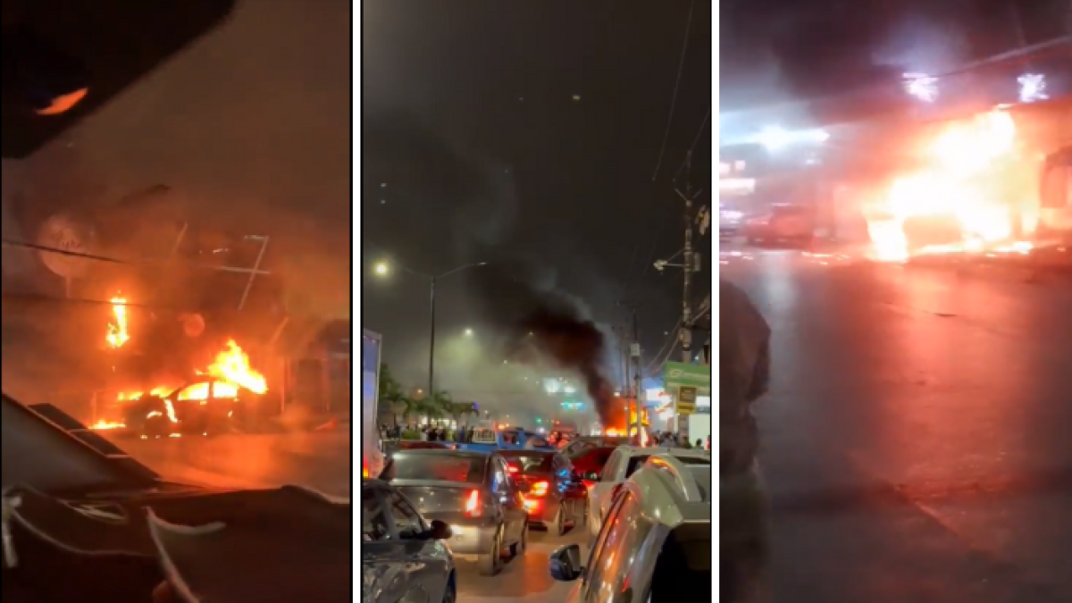 Usuarios de redes sociales reportaron el hecho.