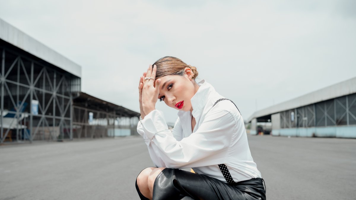 Stefy Gálvez empezó en el mundo de la aviación a los 17 años.