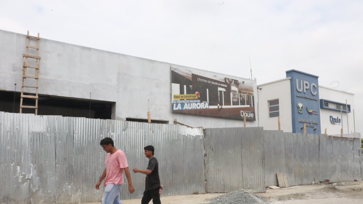 Imagen de la obra en febrero del 2024.