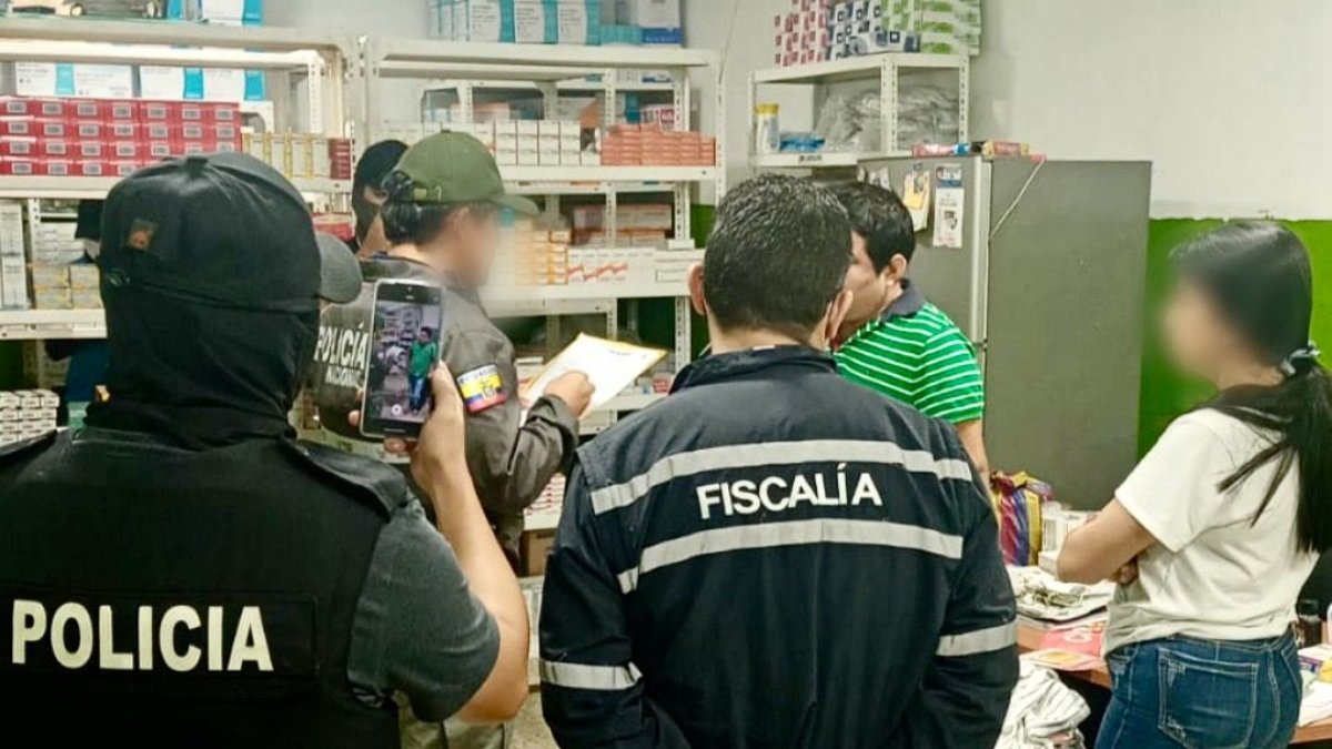 Venta de medicinas adulteradas en Ecuador.