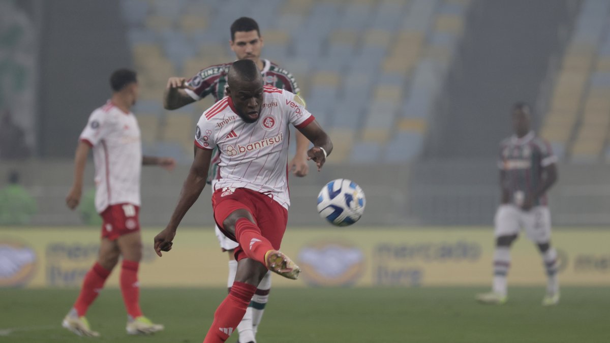 Enner Valencia, delantero de Inter de Porto Alegre.