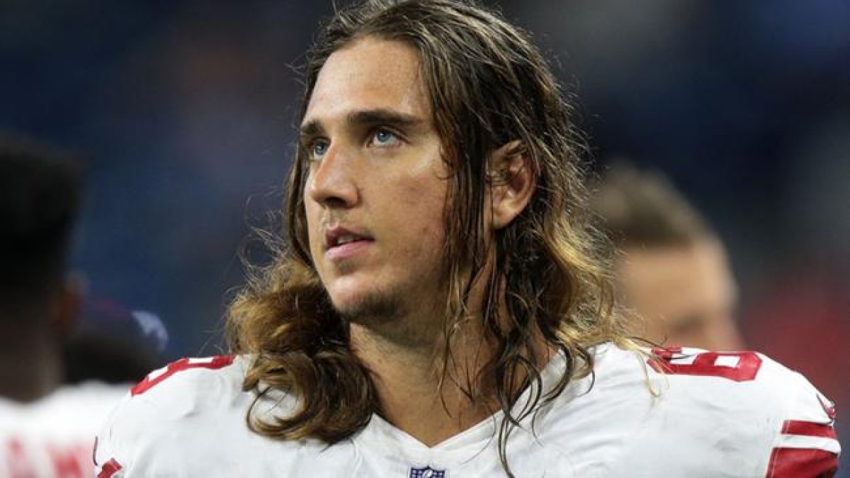 Wheeler, extackle ofensivo de los New York Giants.