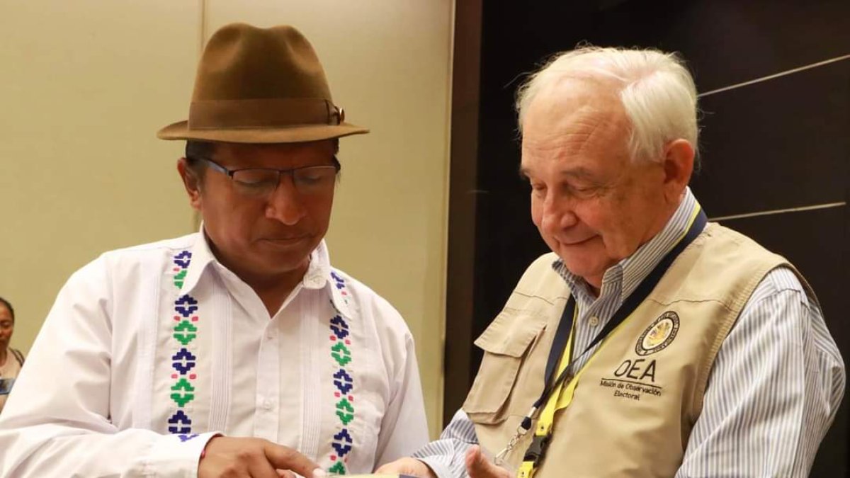 En febrero pasado, Guillermo Churuchumbi, terció como candidato a prefecto de Pichincha en las elecciones seccionales.