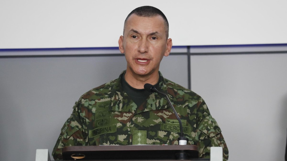 Luis Mauricio Ospina, comandante del Ejército de Colombia.