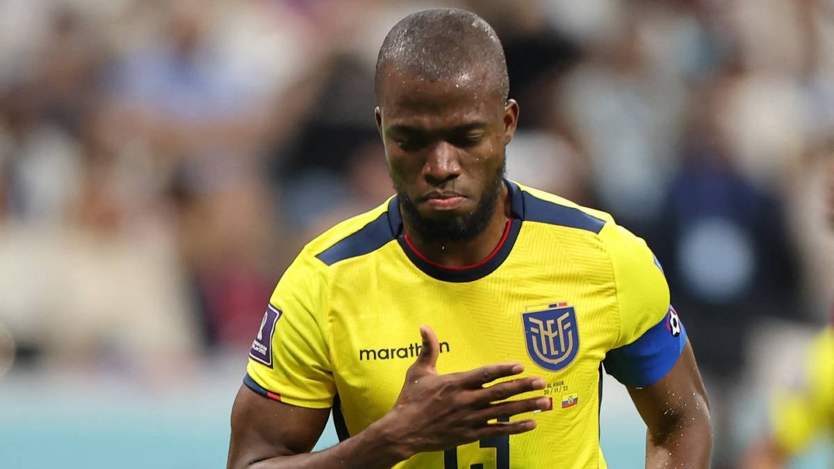 Enner Valencia goleador histórico de la selección ecuatoriana de futbol