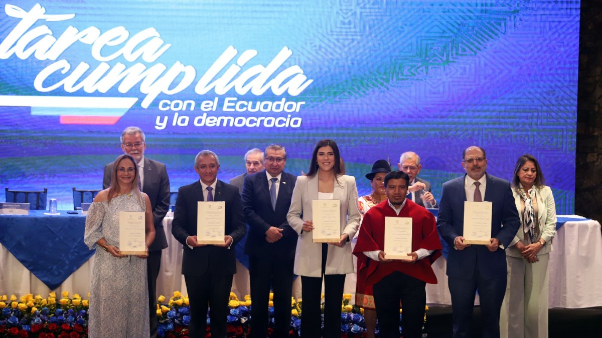 Revolución Ciudadana, Construye, ADN, y Partido Social Cristiano son hasta ahora las únicas bancadas confirmadas.