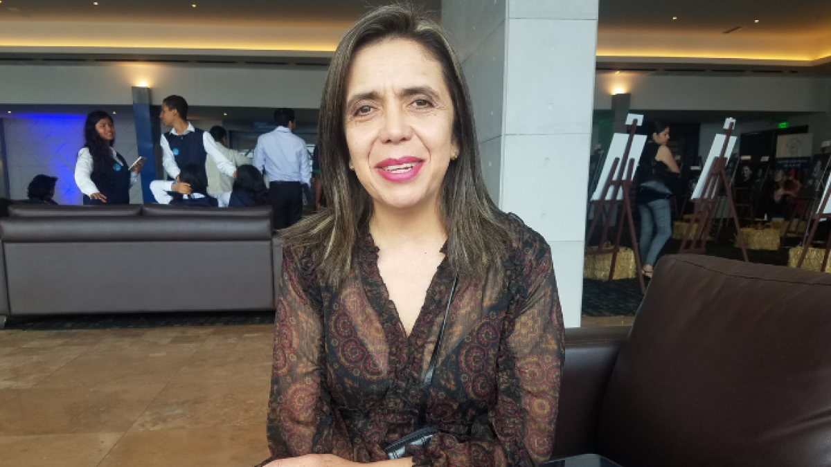 La vicepresidenta de la Federación Internacional de Diabetes, Ana Fernanda Sánchez.