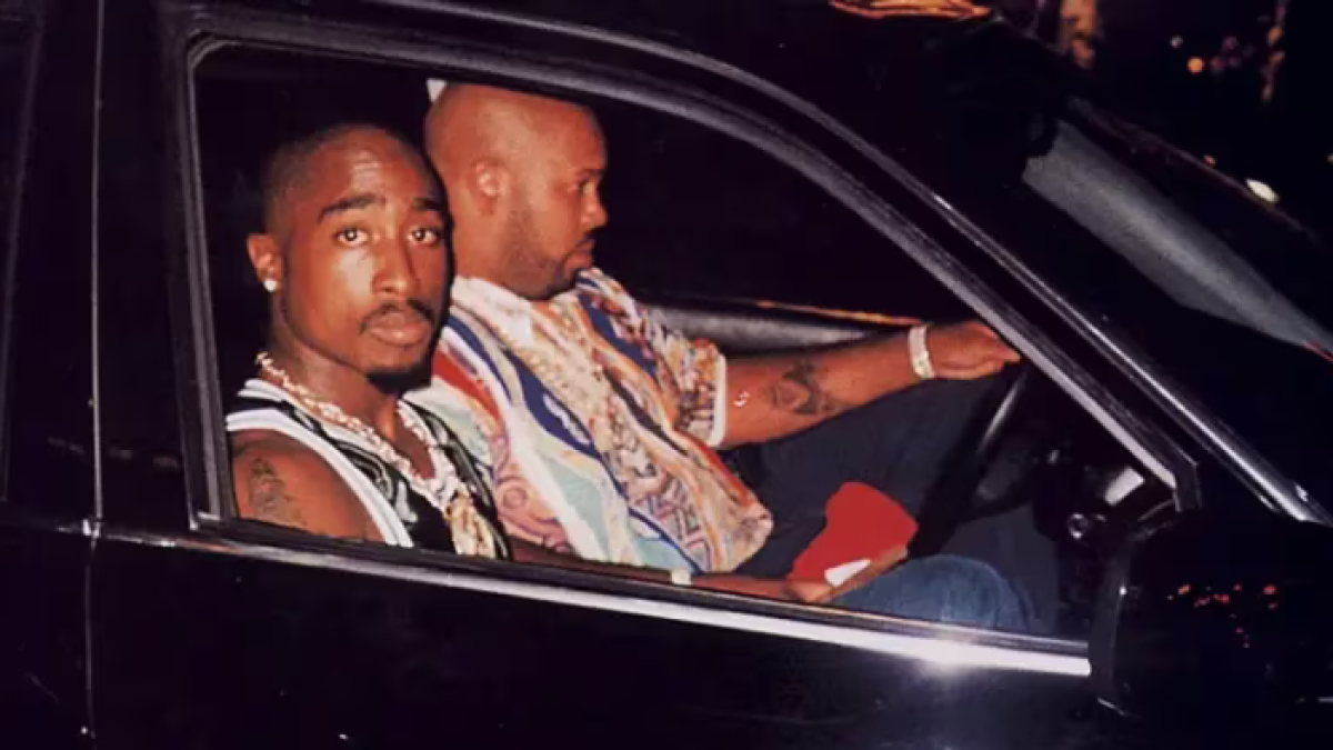 Ultima fotografía de Tupac en Las Vegas, a su lado Duane Keith Davis.
