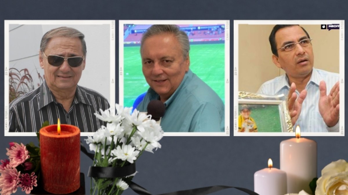 Marcos Hidalgo, Rómulo Barcos y Patricio Díaz fueron colegas de profesión