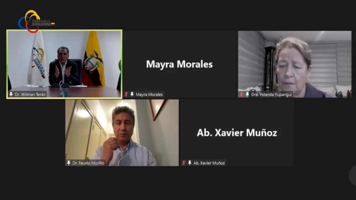 Sesión. El pleno de la Judicatura se reunió de forma virtual la noche de este martes.