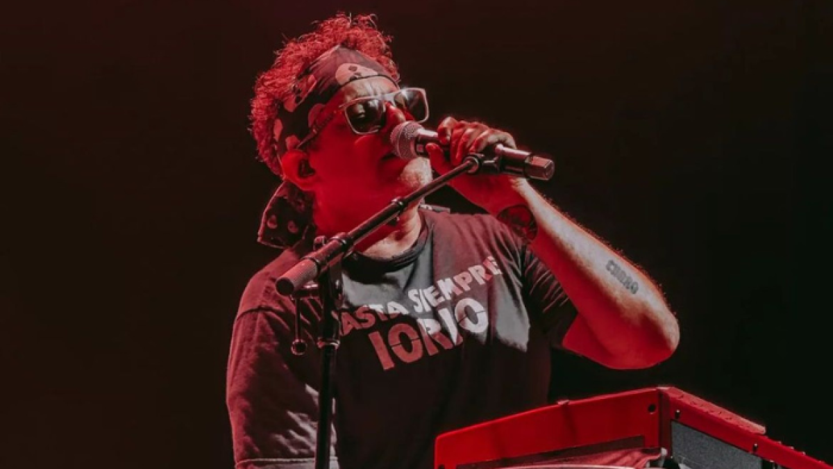 El músico y compositor argentino Andrés Calamaro.