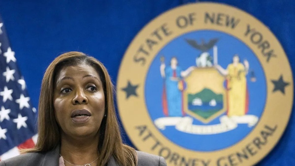 La fiscal de Nueva York, Letitia James.