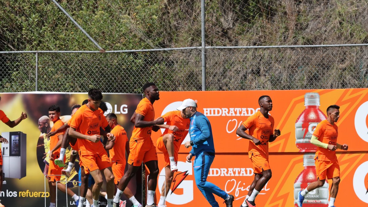 Previo al viaje a Maturín, la Tri cumplió con un entrenamiento en la Casa de la Selección.