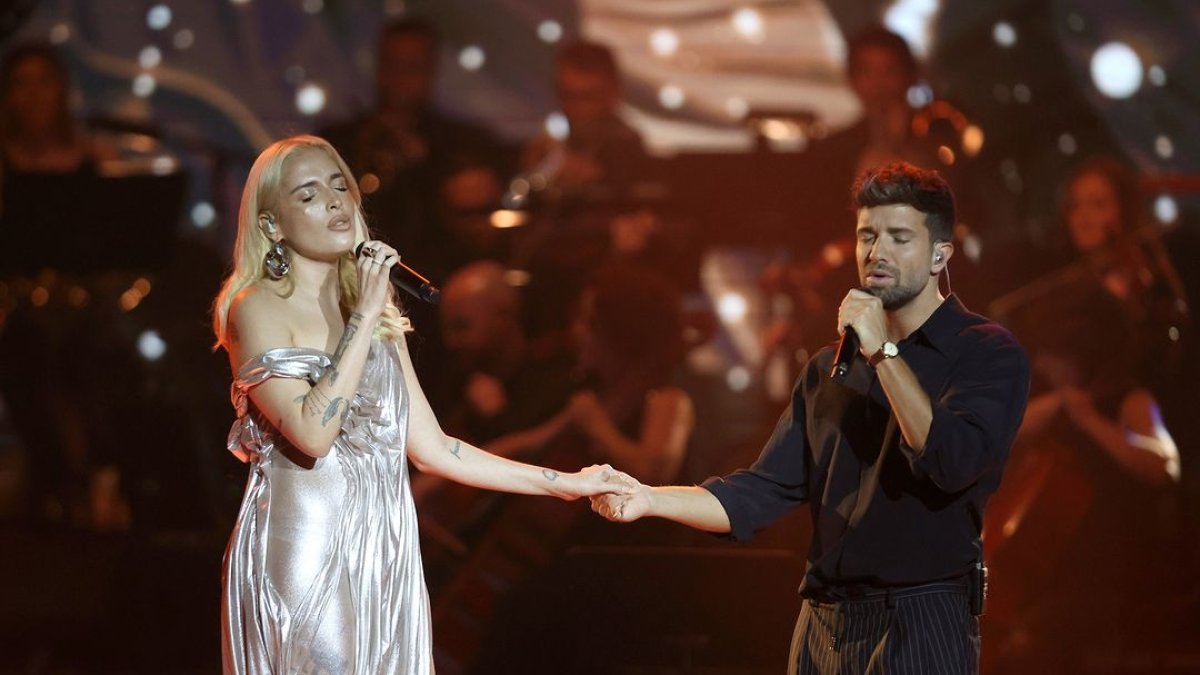 Elena Rose y Pablo Alborán.