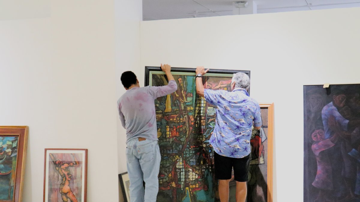 El MAAC inaugura exposición 'Expresionismo porteño' de la escuela de pintura de Guayaquil