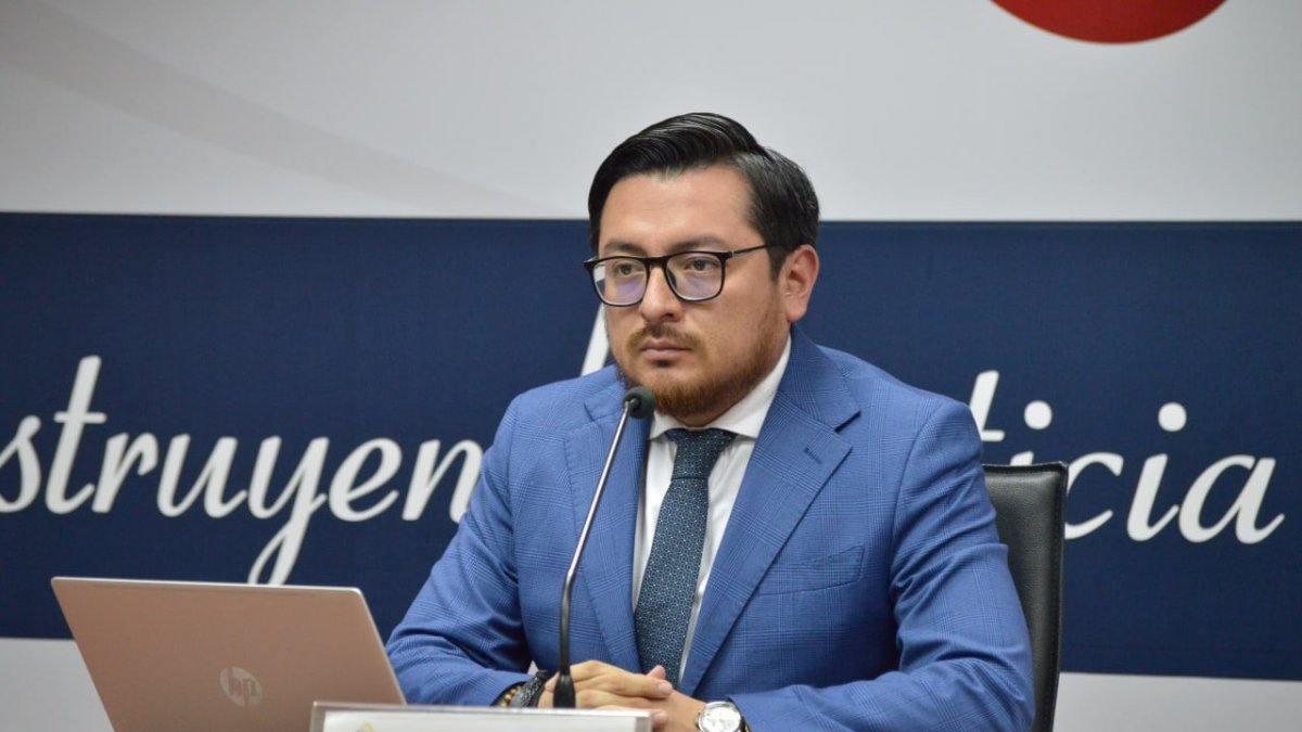 Justificación. David Guzmán, director del Consejo de la Judicatura.