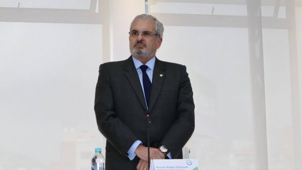 Ricardo Hidalgo, rector de la Universidad UTE.