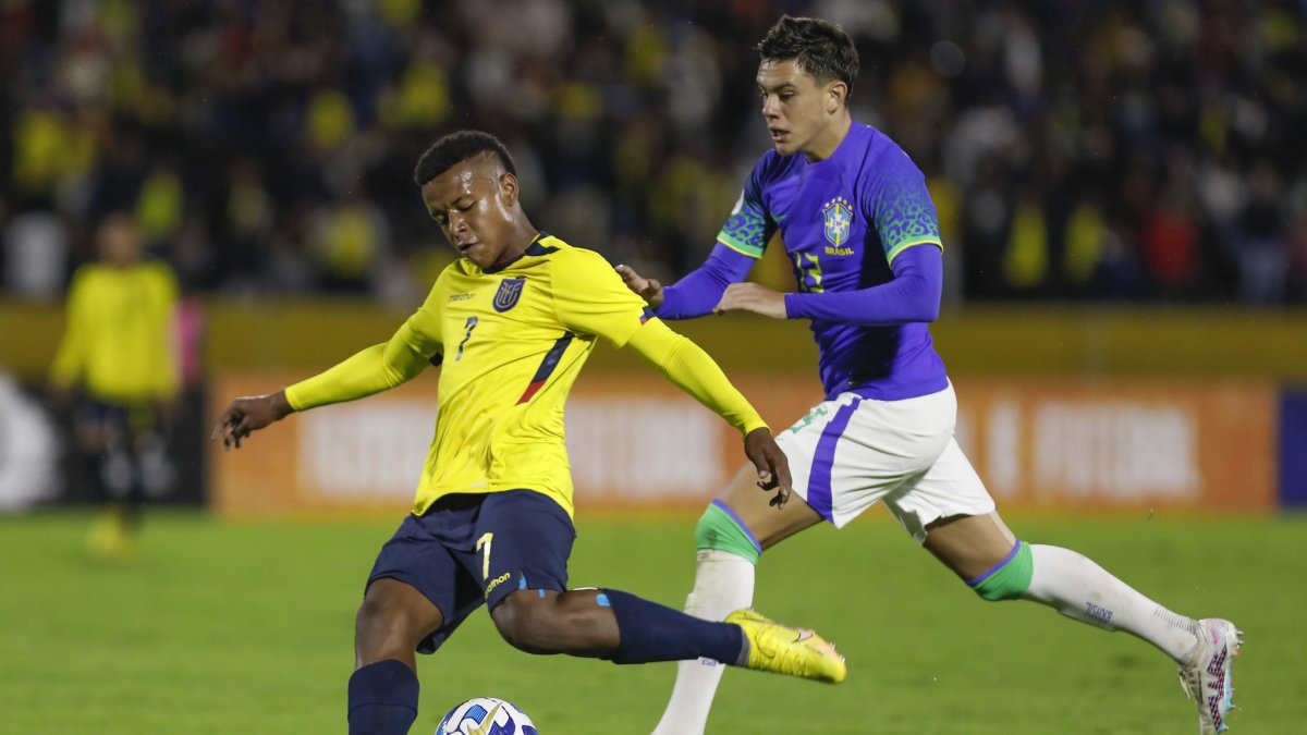 Ecuador y Brasil empataron en los dos partidos que se enfrentaron en el Sudamericano.