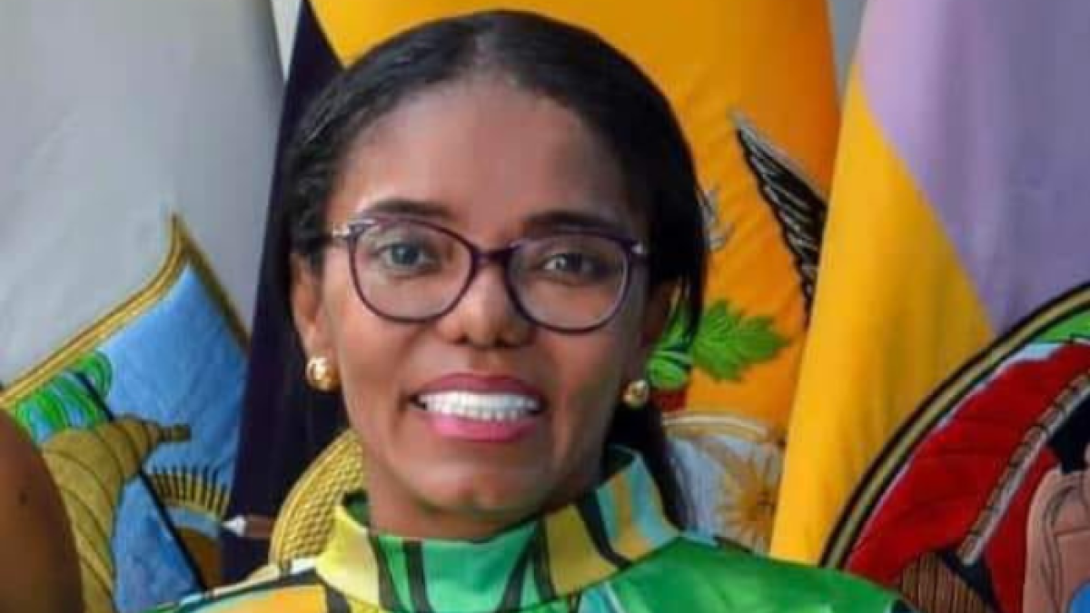 Adis Solís Rodríguez, alcaldesa del cantón San Lorenzo.