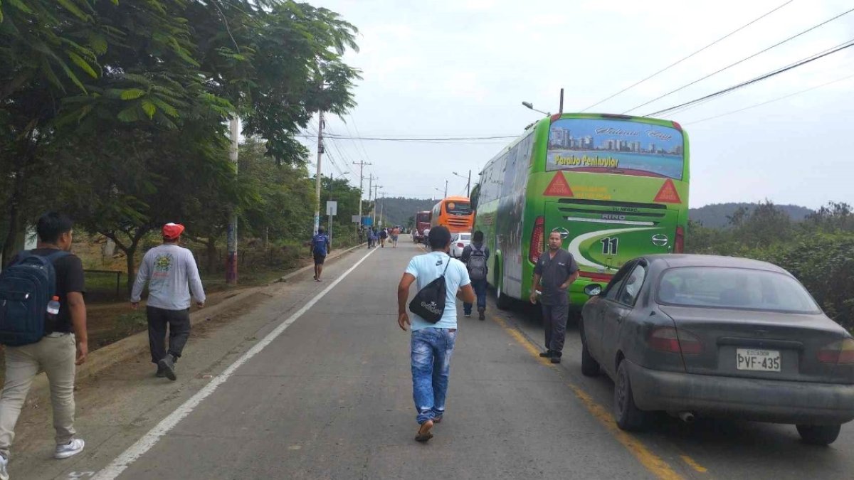 Así se mantiene ahora la ruta del Spondylus, cerca de Valdivia.