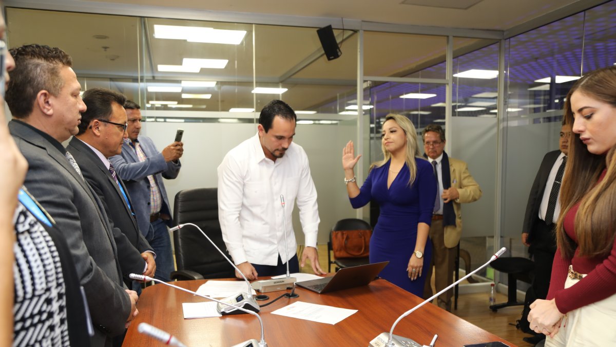 Jonathan Parra, de ADN, estará al frente de la Comisión de Relaciones Internacionales.