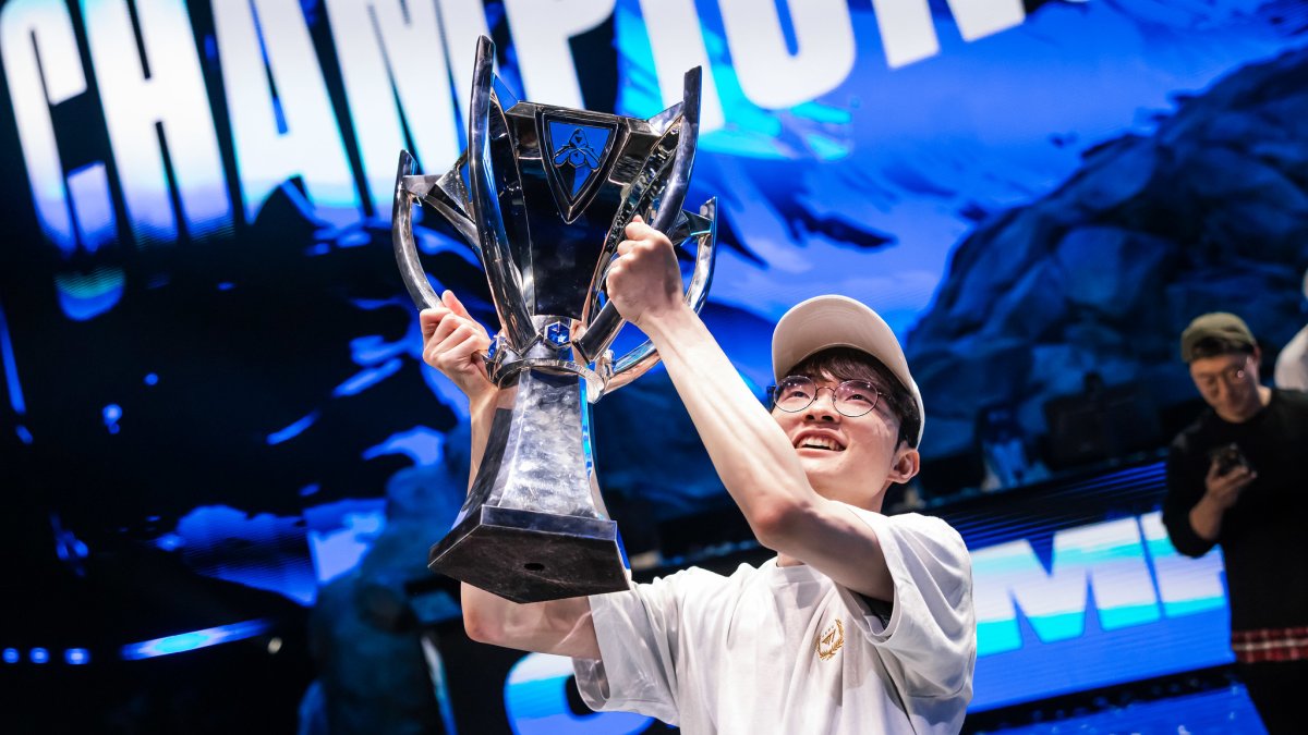 Lee Sang-hyeok, uno de los integrantes del T1 de deportes electrónicos.