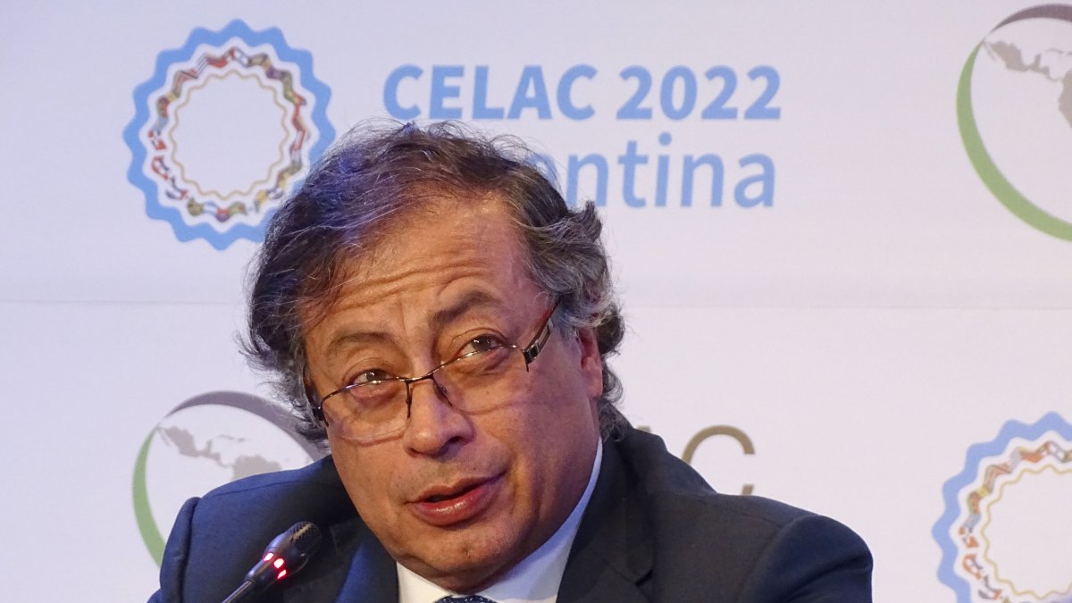 Imagen de archivo del presidente de Colombia, Gustavo Petro.