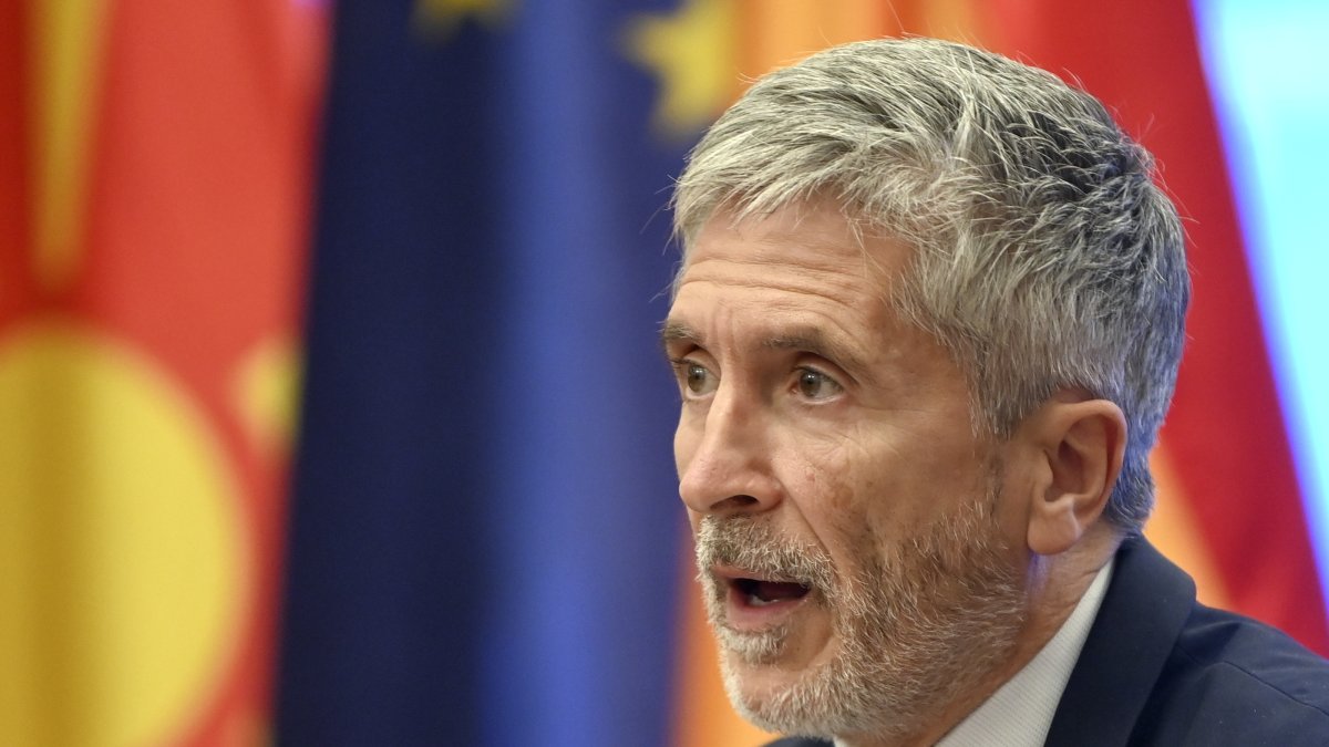 El ministro español del Interior, Fernando Grande-Marlaska.