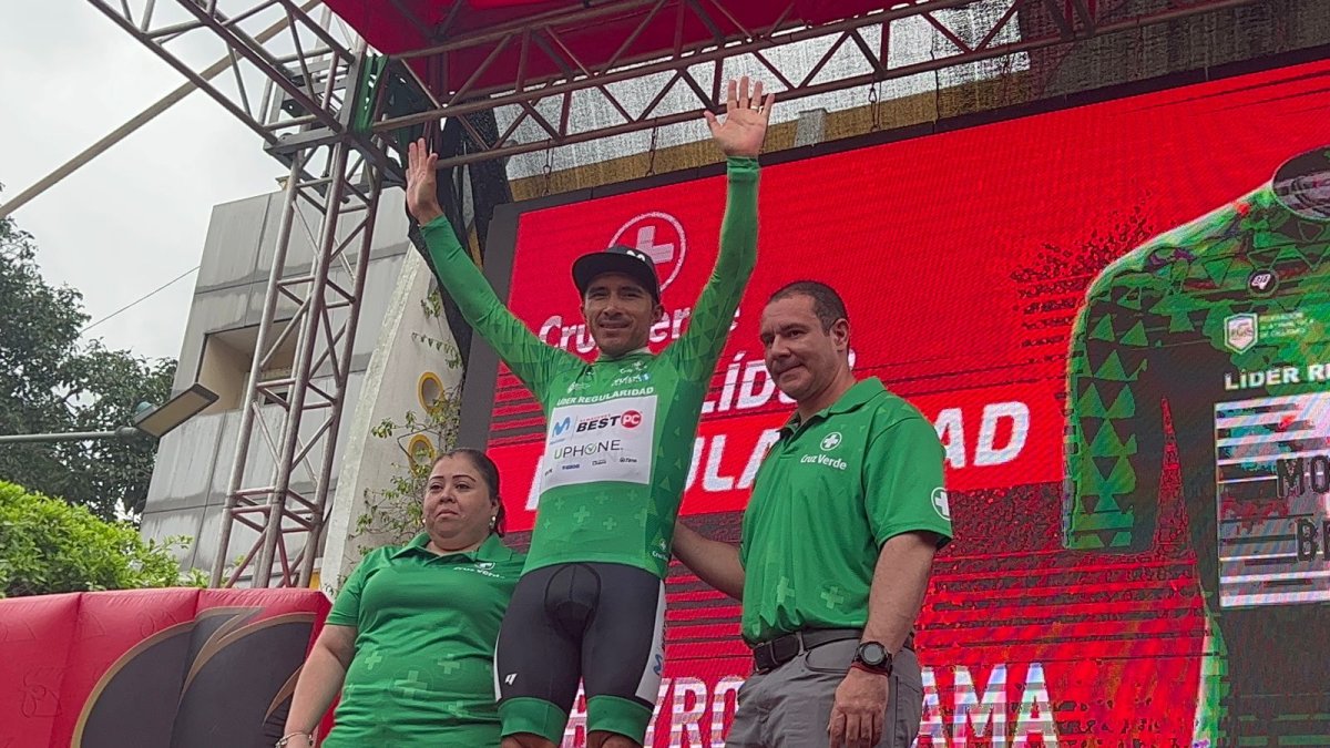 El ecuatoriano Byron  Guamá suma ya tres podios en Guatemala.