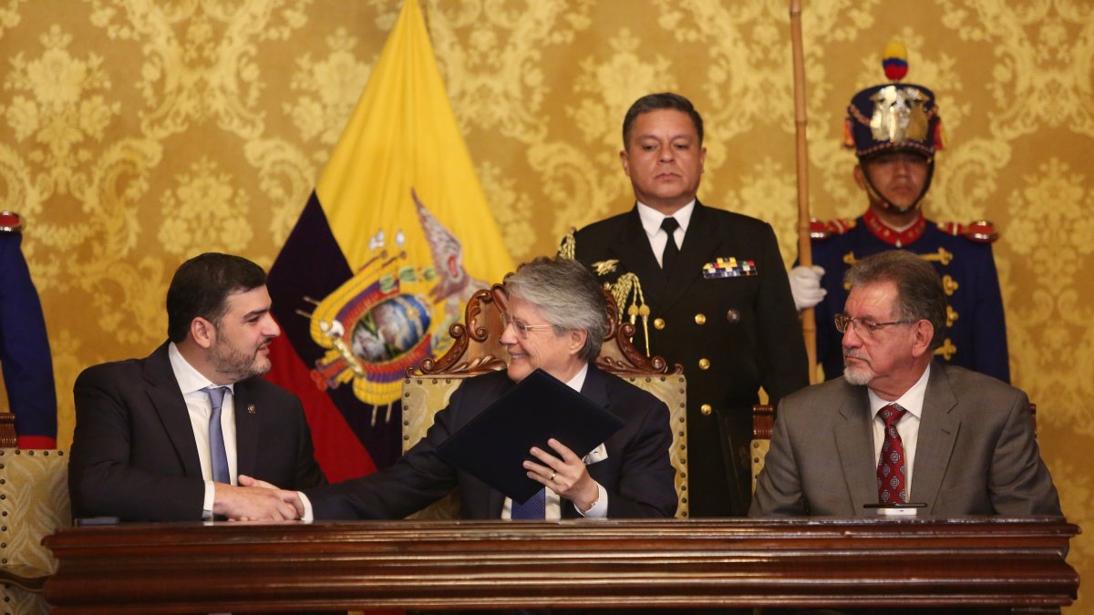 La reunión entre Aquiles Álvarez y Guillermo Lasso se realizó la tarde del 22 de noviembre.