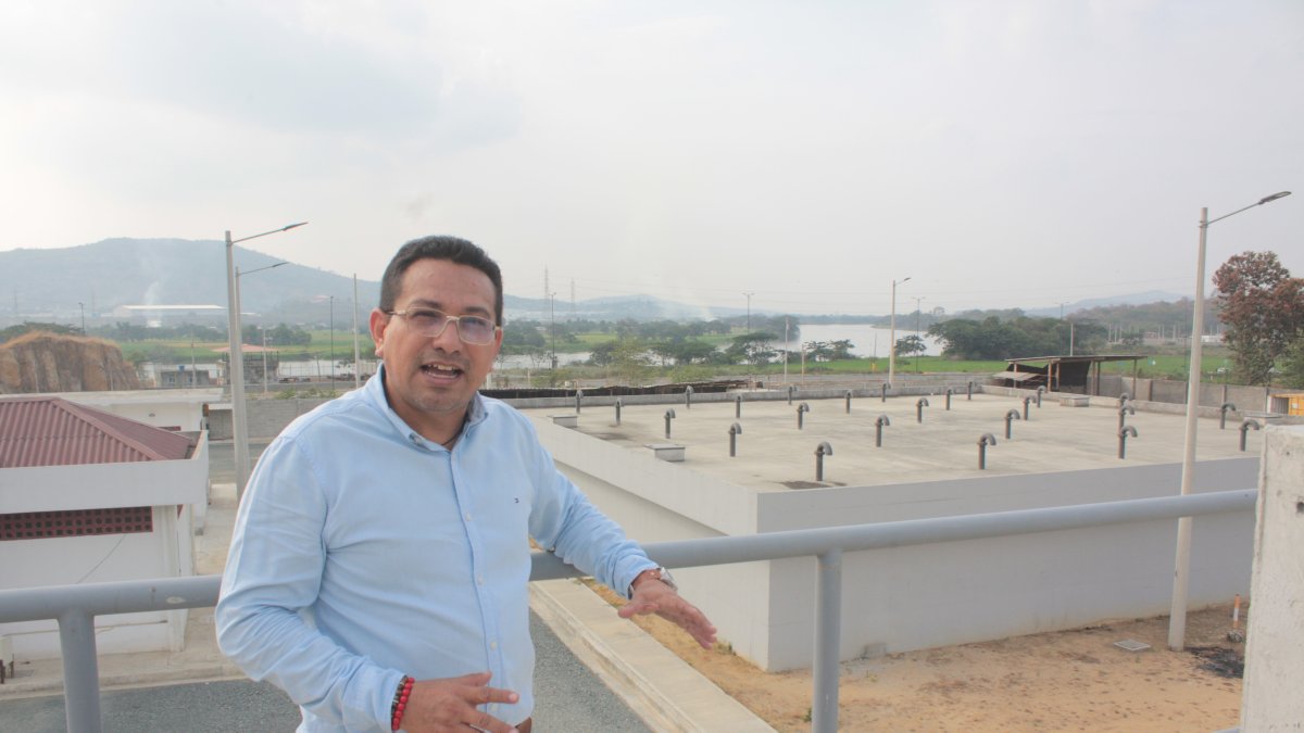 Figura. Angel Taipe, director de Obras Públicas de Daule.