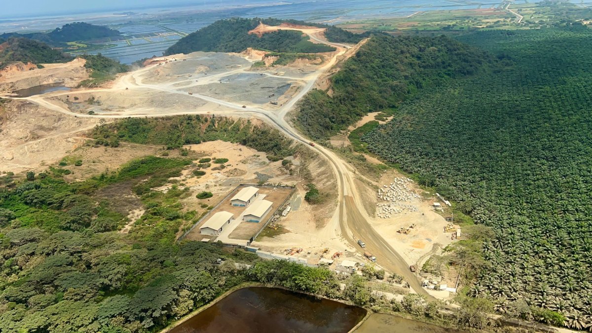 Zona de influencia de la futura construcción del Quinto Puente.