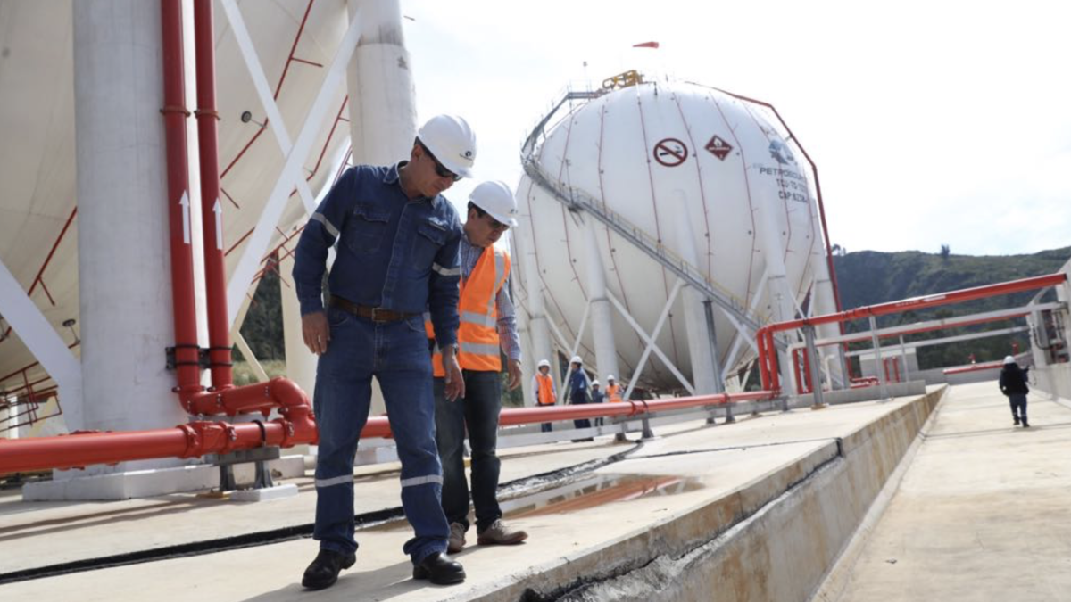 Petroecuador informó de la rotura de la infraestructura en días pasados.