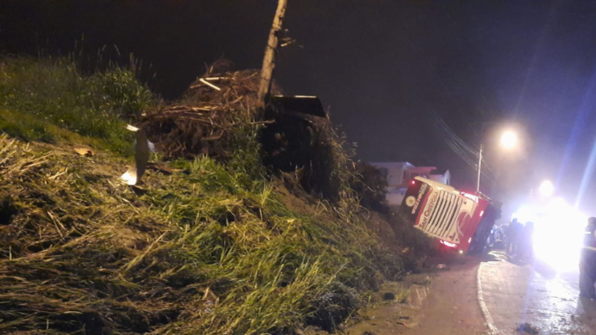 La alerta ingreso a la central de emergencias a las 03:42.