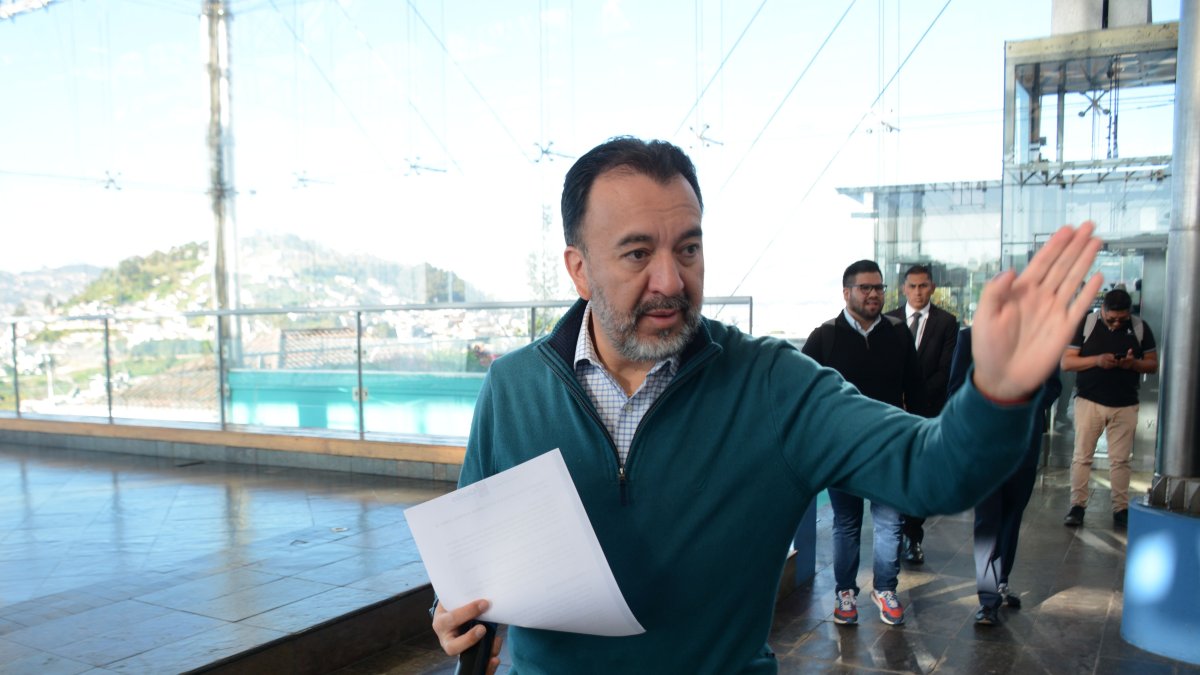 Muñoz llegó a la Alcaldía de Quito en mayo de 2023, tras ganas las elecciones seccionales.