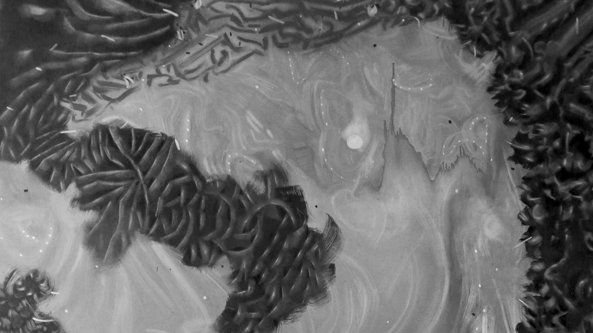 Arte. Cuarenta y nueve obras conforman la exposición ‘Una serpiente de polvo’ del artista guayaquileño.