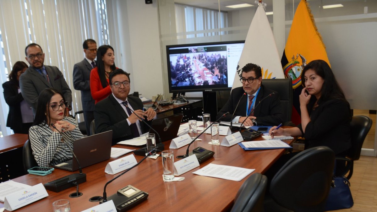 Patricio Chávez, de la Revolución Ciudadana, preside la Comisión de Transparencia.