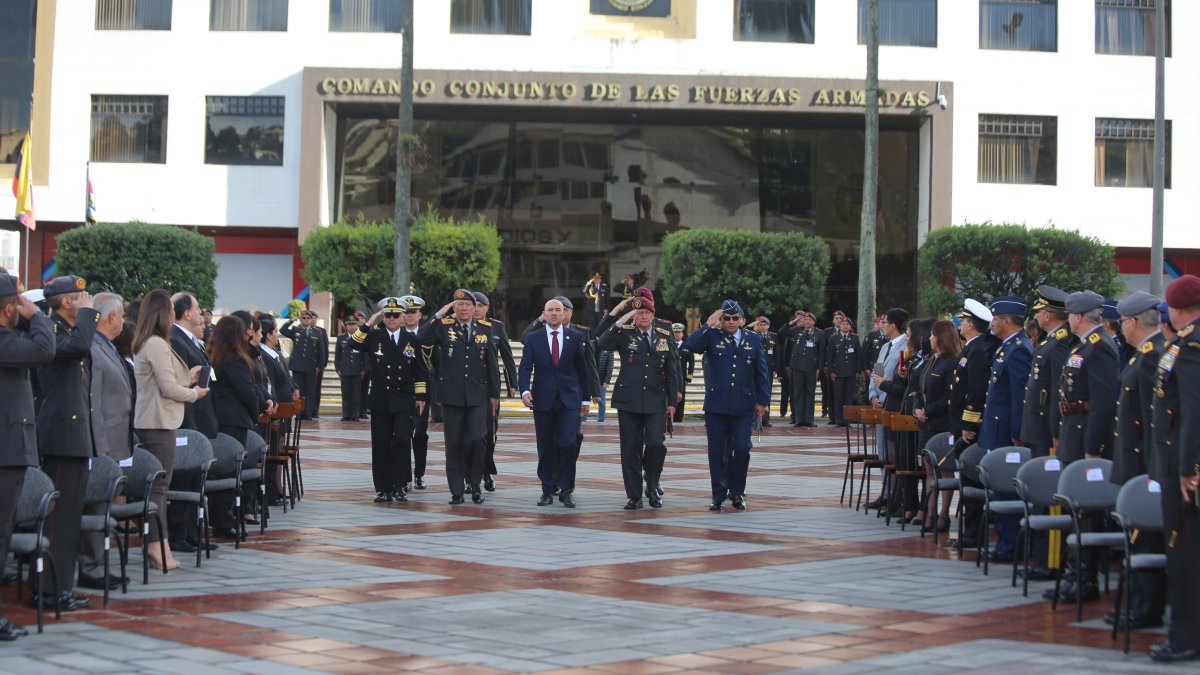 Presentación. Este lunes se realizó una ceremonia en el complejo militar de La Recoleta.