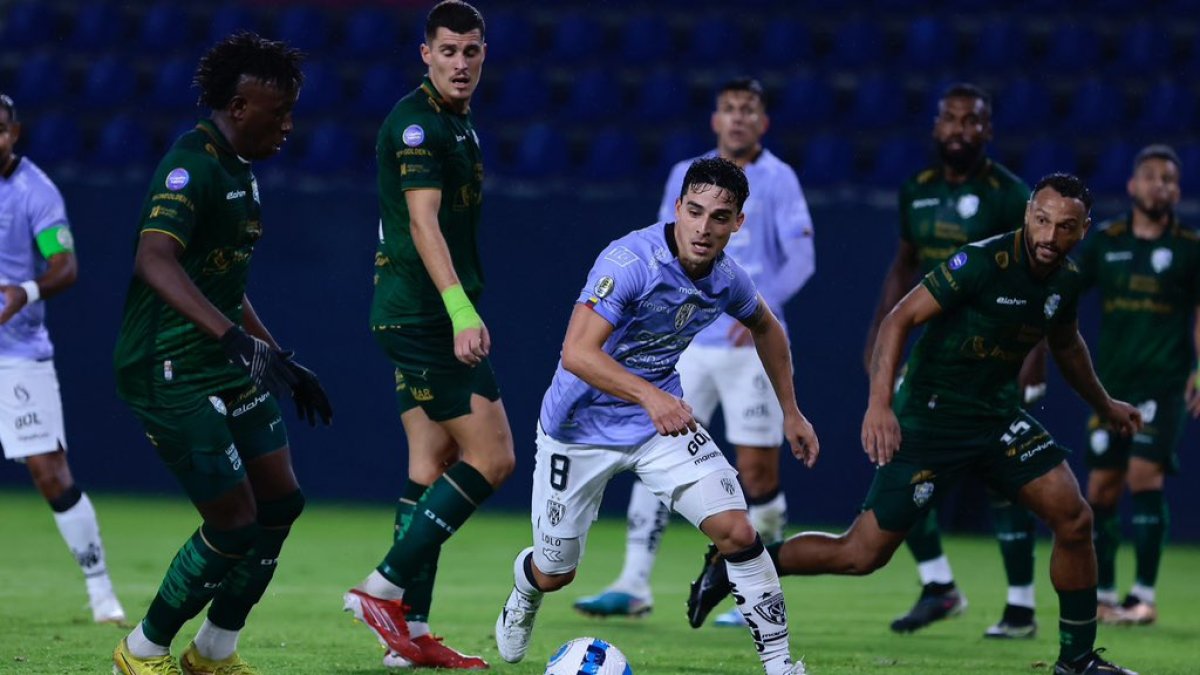 Independiente del Valle con Orenses en una foto de archivo.