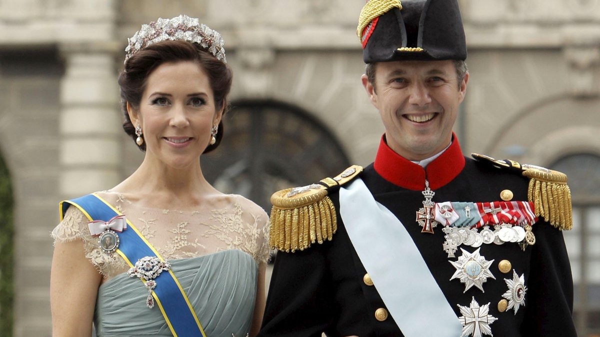 Federico con su esposa, Mary.