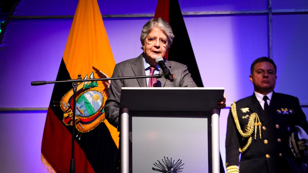 Guillermo Lasso dejó el poder el 23 de noviembre, en la investidura de Daniel Noboa.