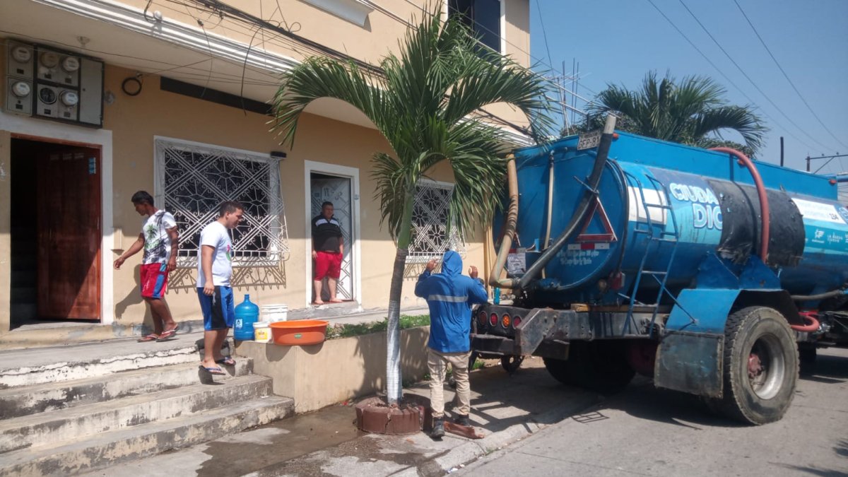 La ciudadanía está descontenta por el servicio que da Interagua.