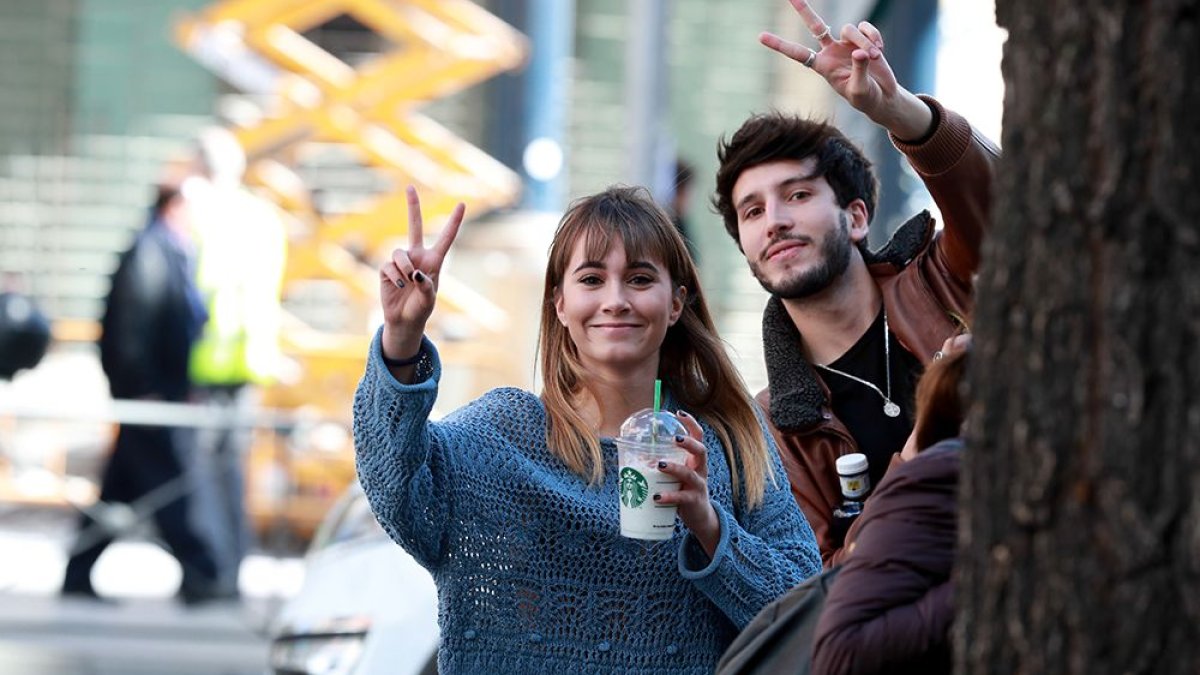 Aitana y Sebastián Yatra.