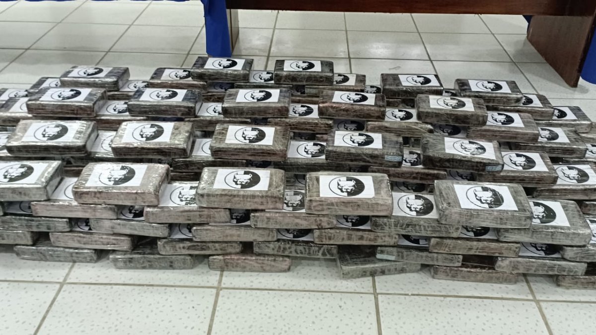 La droga encontrada sumaría más de 4 millones de dólares en el mercado internacional.