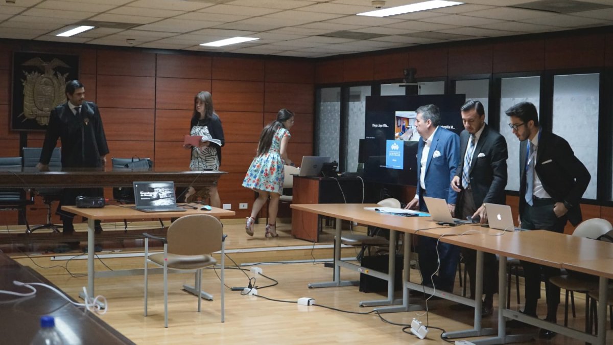 Quito. En la Corte Nacional de Justicia (CNJ) se intentó por segunda ocasión instalar la audiencia de formulación de cargos de Jorge Glas.